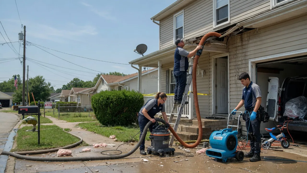 Water Damage Restoration in Riverton, IL near me